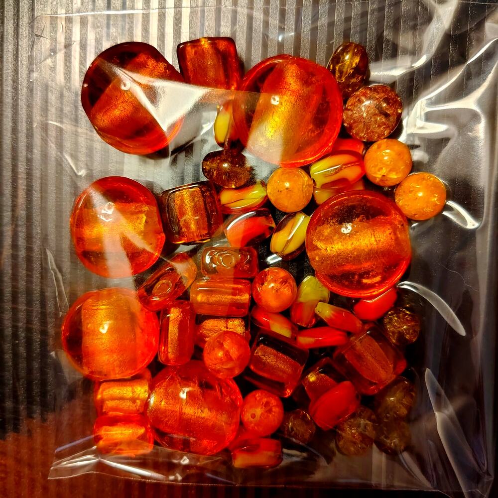 BEAUTIFUL CRAFT AND JEWELRY BEADS SAMPLER